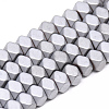 Electroplate Non-magnetic Synthetic Hematite Beads Strands G-T061-05C-1