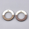 Resin & Walnut Wood Pendants RESI-S358-04A-2