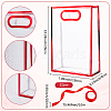 12Pcs Rectangle Plastic Gift Bags ABAG-SP0001-07C-2