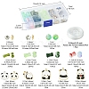 DIY Bamboo & Panda Acrylic & Alloy Enamel Bracelets Jewelry Making Kits DIY-FS0007-48-4