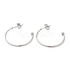 Non-Tarnish 304 Stainless Steel Stud Earring LS-EJEW-H134-02B-P-1
