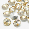 Pointed Back Glass Rhinestone Cabochons RGLA-T086-16mm-06-1