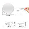Sunflower Acrylic Mirrors Wall Stickers DIY-WH0167-49B-2