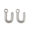 304 Stainless Steel Charms STAS-G356-08P-U-1