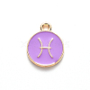 Alloy Enamel Pendants LS-ENAM-S124-01B-01H-2