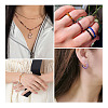 490Pcs 14 Colors Imitation Jade Glass Beads Strands GLAA-CD0001-13-8