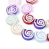 Half Baking Paint Transparent Glass Enamel Beads Strands GLAA-N061-03-3