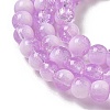 Crackle Glass Beads Strands GLAA-U001-4mm-04-3