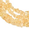 Natural Citrine Beads Strands G-F328-13-7