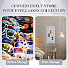 2Pcs 2 Styles Non-Woven Felt Fabrics Jewelry Rolls for Glasses AJEW-FG0003-85-5