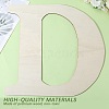 Letter Unfinished MDF Sheets WOOD-WH20012-008D-3