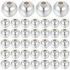 Round 925 Sterling Silver Beads STER-BBC0005-39E-1
