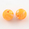 Opaque Acrylic Beads SACR-R853-12mm-M-3