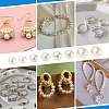 100Pcs ABS Plastic Imitation Pearl Beads OACR-YW0002-46A-6