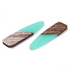 Resin & Walnut Wood Big Pendants LS-RESI-ZX016-01B-3