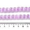 Natural Selenite Beads Strands G-B103-A01-02-4