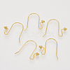 Brass Earring Hooks KK-N216-29-1