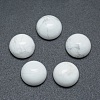 Natural Howlite Cabochons G-P393-R32-8MM-1