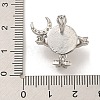 Brass Micro Pave Cubic Zirconia Pendants KK-U035-31P-4
