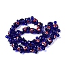 Handmade Lampwork Beads Strands LAMP-N024-36B-2