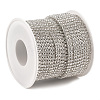 Brass Rhinestone Strass Chains CHC-T006-03-3