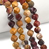 Natural Mookaite Beads Strands G-C267-B04-1