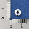 Brass Cubic Zirconia Spacer Beads KK-L215-004B-S01-3
