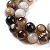 Natural Eye Agate Beads Strands G-NH0019-F02-01-4