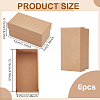 Cardboard Gift Boxes CON-WH0092-66B-2