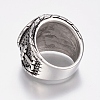 304 Stainless Steel Finger Rings RJEW-G091-04-3
