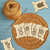 14Pcs 14 Style Plywood Thread Winding Boards WOOD-WH0060-03-5