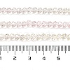 Transparent Painted Glass Beads Strands LS-DGLA-A034-T3mm-A25-3