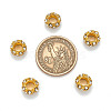 Alloy Rhinestone European Beads LS-X-CPDL-H997-3-3