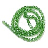 Transparent Electroplate Glass Beads Strands LS-EGLA-A039-T2mm-A03-2