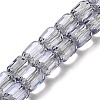 Electroplate Glass Beads Strands EGLA-D030-19M-1