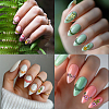 Stainless Steel DIY Nail Art Templates MRMJ-WH0092-048-7
