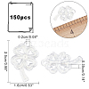 SUPERFINDINGS Transparent Acrylic Pendants TACR-FH0001-12-2