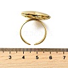 304 Stainless Steel Box Cuff Rings for Women RJEW-M074-02B-G-3