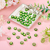 50Pcs 2 Colors Handmade Millefiori Lampwork Beads LAMP-TADJ0001-03D-4