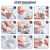 Fashewelry DIY Charm Drop Safety Pin Brooch Making Kit DIY-FW0001-26-12