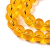Transparent Glass Beads Strands GLAA-T032-T8mm-11-2