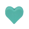 Heart Food Grade Silicone Beads PW-WG48962-08-1