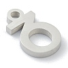 304 Stainless Steel Charms STAS-G244-01D-3