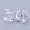 Transparent Acrylic Beads TACR-Q259-8mm-V01-3