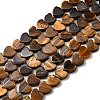 Natural Tiger Eye Beads Strands G-A272-A01-21-3
