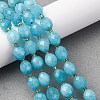 Natural White Jade Beads Strands G-D305-B01-01B-3