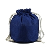 Linen Packing Pouches Drawstring Bags PW-WG38CE7-07-1