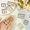 8Pcs 4 Styles Alloy Slider Buckles FIND-GF0007-01AB-3