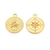 Ion Plating(IP) 304 Stainless Steel Pendants STAS-T063-187G-3