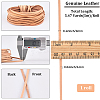 5M Cowhide Leather Cords for DIY Craft WL-GF0001-25A-03-2